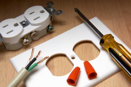 Electrical service by HR Phoenix Electrical & Plumbing.