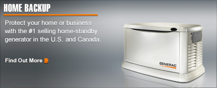 Home Backup - Protect your home or business with a standby generator installed by HR Phoenix Electrical & Plumbing